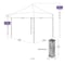 Impact Canopy DS Kit 10 FT x 10 FT  Steel Canopy, 500D Top Black, and Roller Bag 283140002 - alternate 3